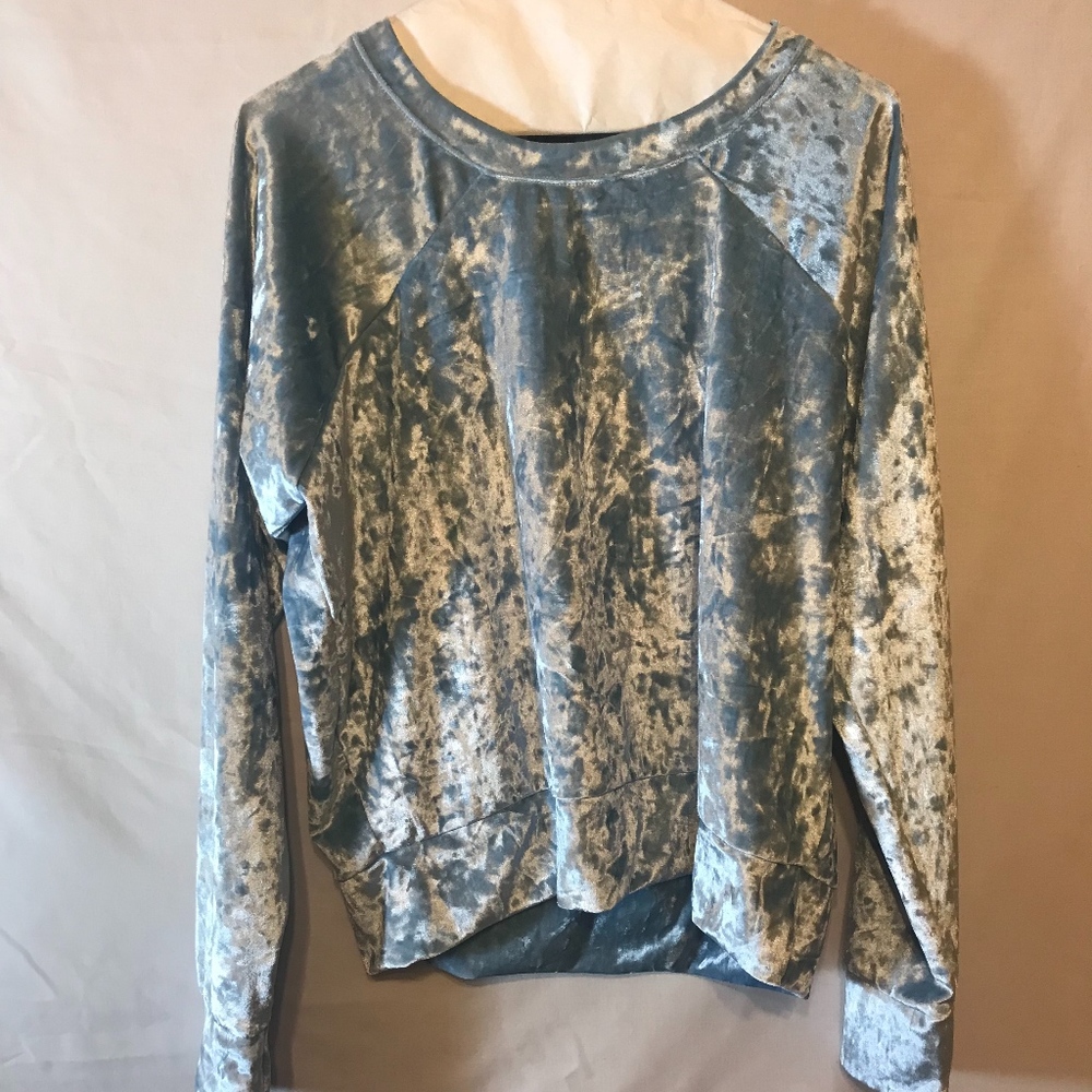 Free Press Velvet Sleewear Long Sleeve Top